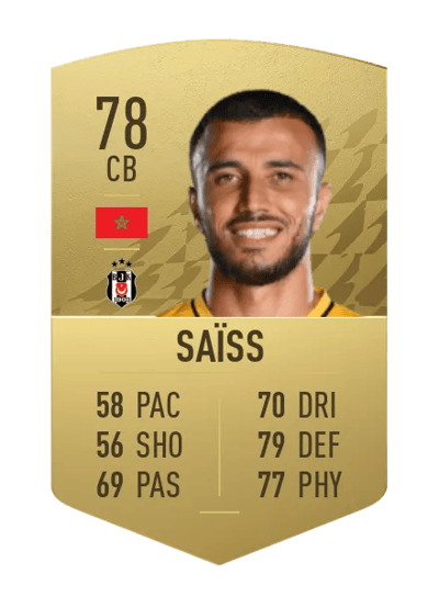 Romain Saïss Common 78 OVR