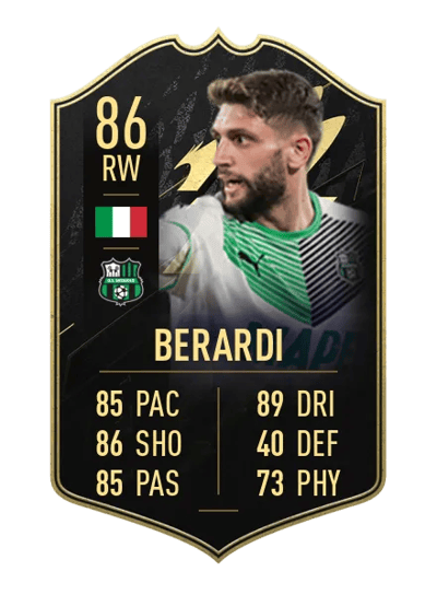Domenico Berardi Team of the Week 86 OVR