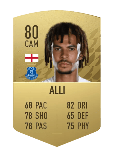 Dele Alli Common 80 OVR