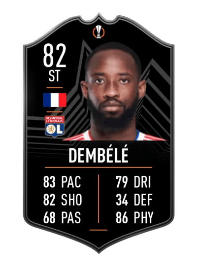 Moussa Dembélé UEFA Europa League MOTM 82 OVR