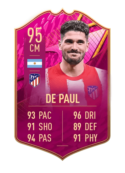 Rodrigo Javier De Paul FUTTIES 95 OVR