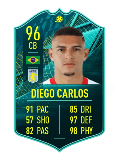 Diego Carlos PLAYER MOMENTS 96 OVR