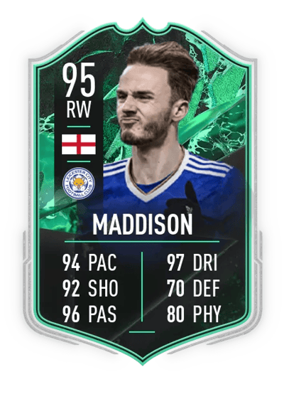 James Maddison SHAPESHIFTERS 95 OVR