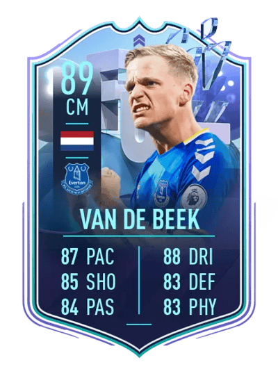 Donny van de Beek Fantasy FUT 89 OVR