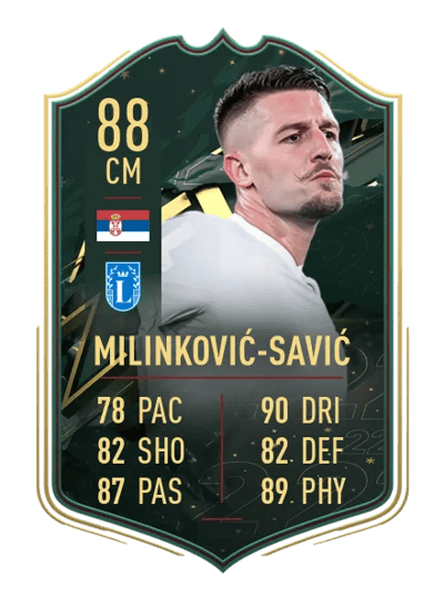 Sergej Milinković-Savić WINTER WILDCARDS 88 OVR