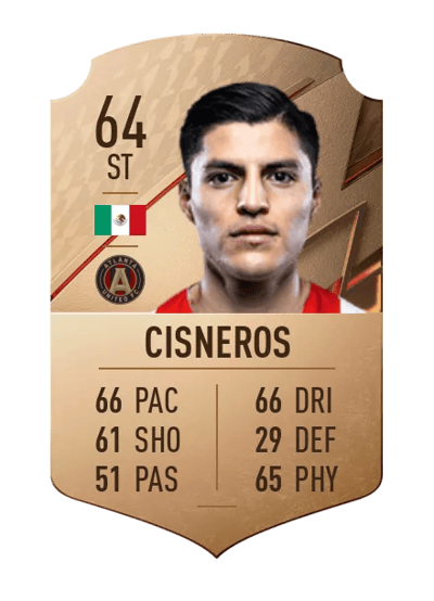 Ronaldo Cisneros Rare 64 OVR