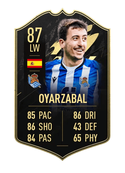 Oyarzabal Team of the Week 87 OVR