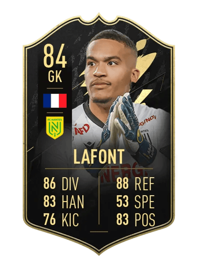 Alban Lafont Team of the Week 84 OVR