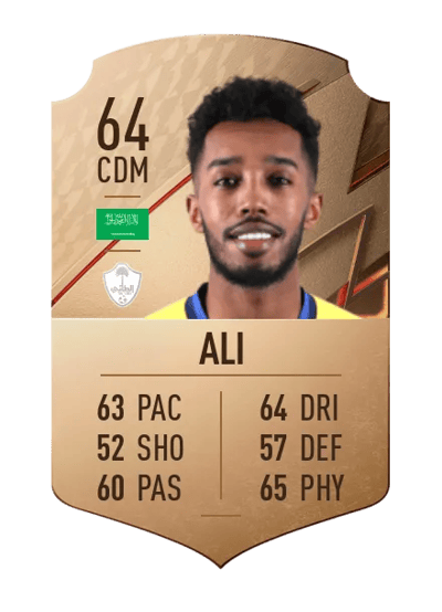 Mukhtar Ali Rare 64 OVR