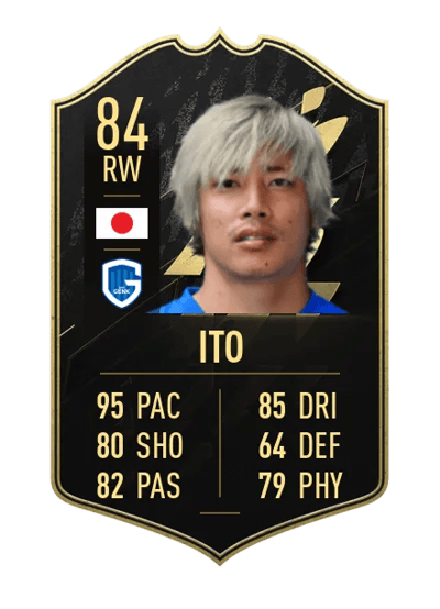 Junya Ito Team of the Week 84 OVR