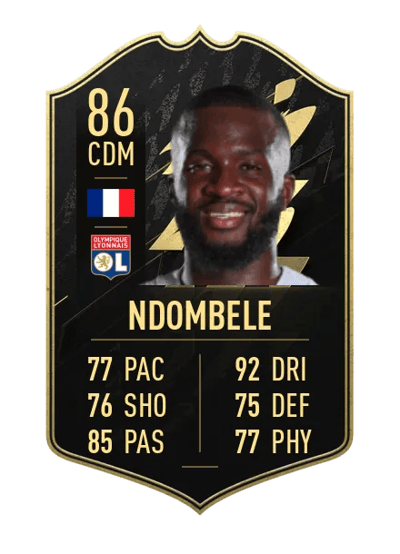 Tanguy Ndombele Team of the Week 86 OVR