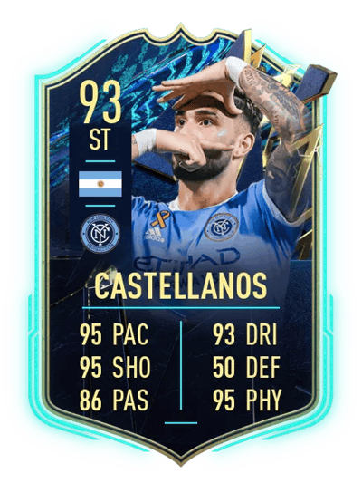 Valentin Castellanos Team of the Season 93 OVR