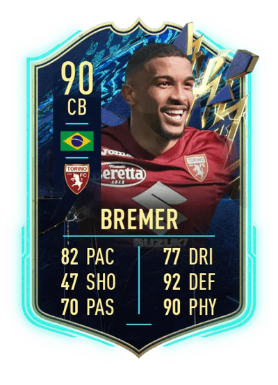 Bremer Team of the Season 90 OVR