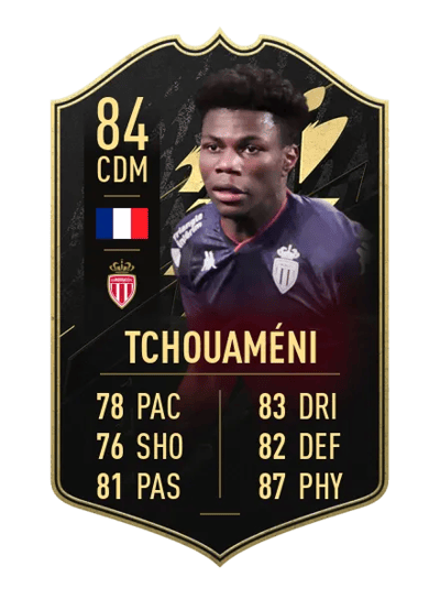 Aurélien Tchouaméni Team of the Week 84 OVR