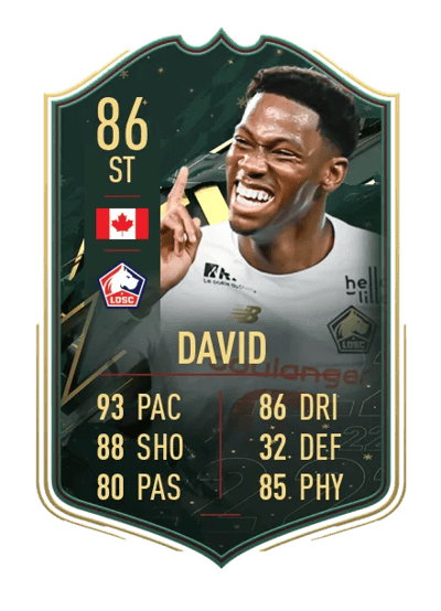 Jonathan David WINTER WILDCARDS 86 OVR