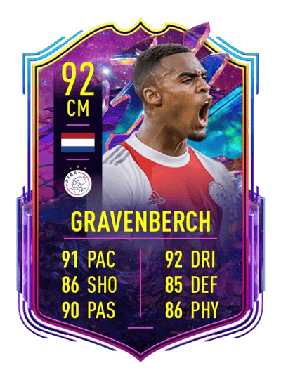 Ryan Gravenberch FUT Future Stars 92 OVR