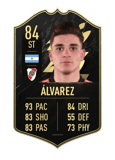 Julián Álvarez Team of the Week 84 OVR
