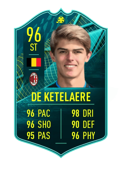 Charles De Ketelaere PLAYER MOMENTS 96 OVR