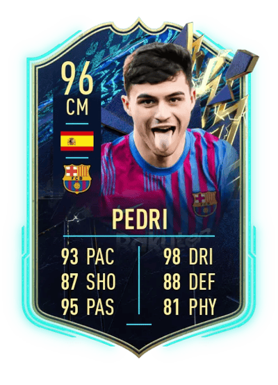 Pedri Team of the Season 96 OVR