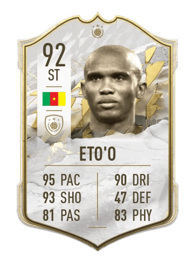 Samuel Eto'o Icon 92 OVR