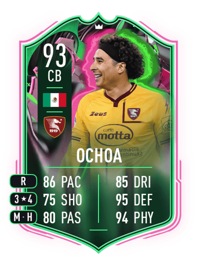 Guillermo Ochoa PREMIUM SHAPESHIFTERS 93 OVR