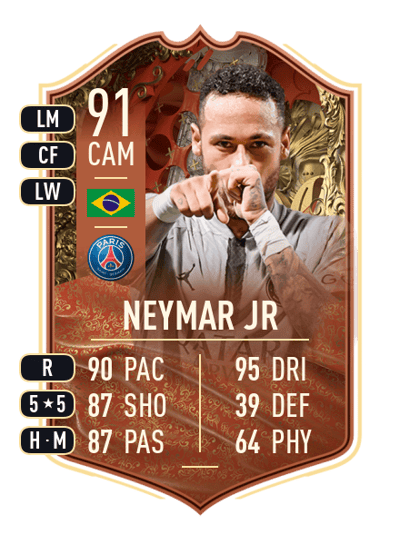 Neymar Jr FUT CENTURIONS 91 OVR