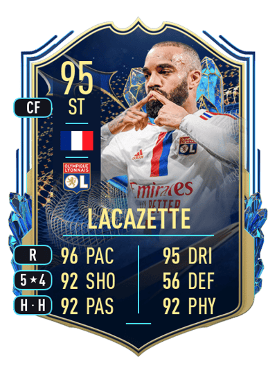 Alexandre Lacazette Team of the Season 95 OVR