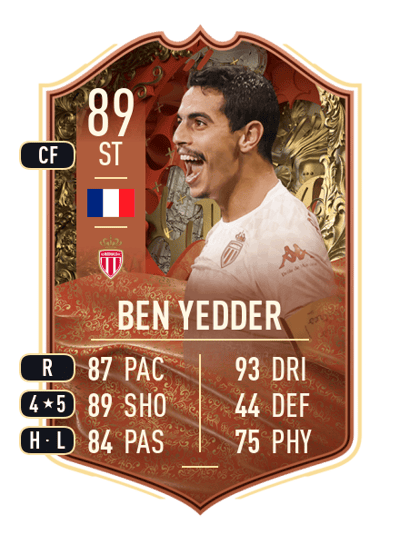 Wissam Ben Yedder FUT CENTURIONS 89 OVR
