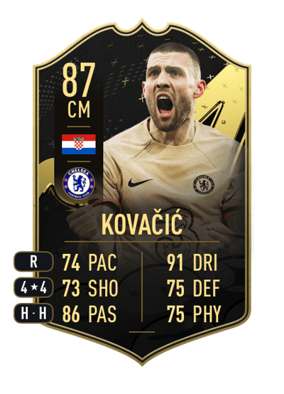 Mateo Kovačić Team of the Week 87 OVR