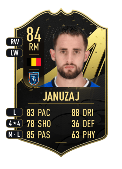 Adnan Januzaj Team of the Week 84 OVR