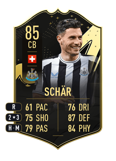 Fabian Schär Team of the Week 85 OVR