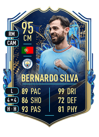 Bernardo Silva Team of the Season 95 OVR