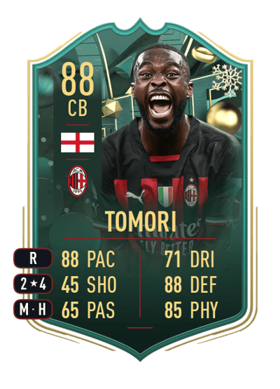 Fikayo Tomori WINTER WILDCARDS 88 OVR