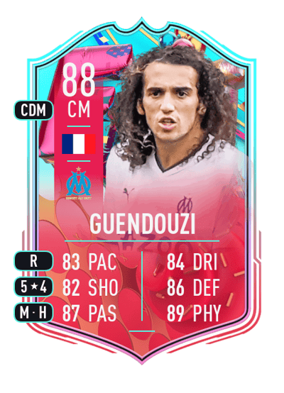Mattéo Guendouzi FUT Birthday 88 OVR