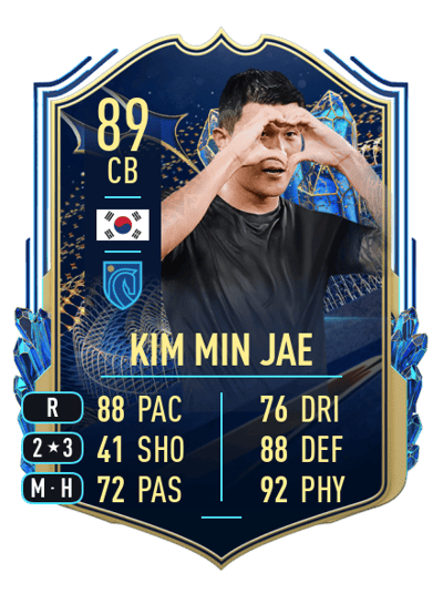 Kim Min Jae Team of the Season 89 OVR