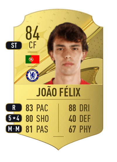 João Félix Rare 84 OVR