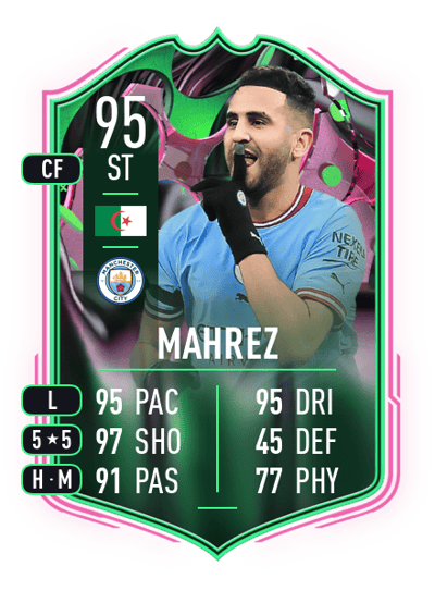 Riyad Mahrez SHAPESHIFTERS 95 OVR