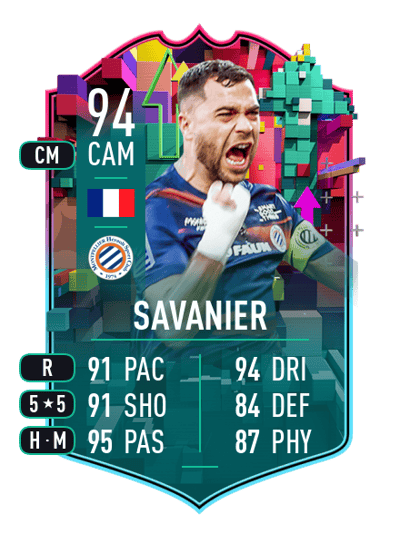 Téji Savanier Level Up 94 OVR
