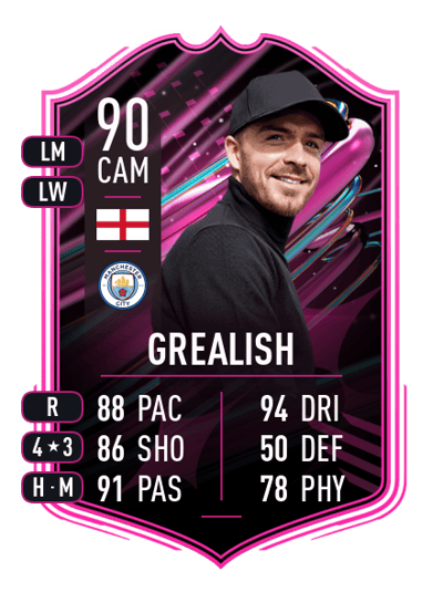Jack Grealish FUT Ballers 90 OVR