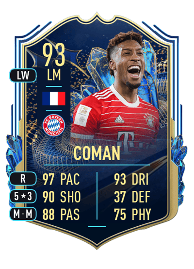 Kingsley Coman Team of the Season 93 OVR