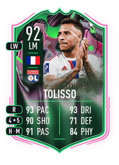 Corentin Tolisso SHAPESHIFTERS 92 OVR