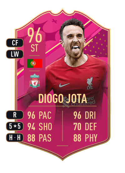 Diogo Jota FUTTIES 96 OVR