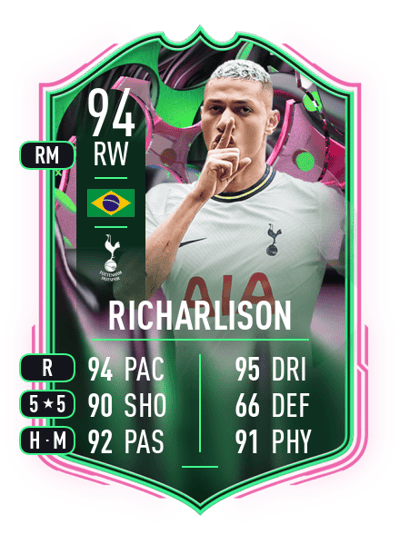 Richarlison SHAPESHIFTERS 94 OVR