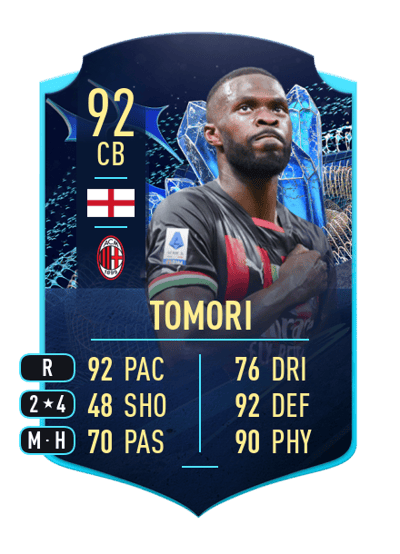 Fikayo Tomori TEAM OF THE SEASON MOMENTS 92 OVR