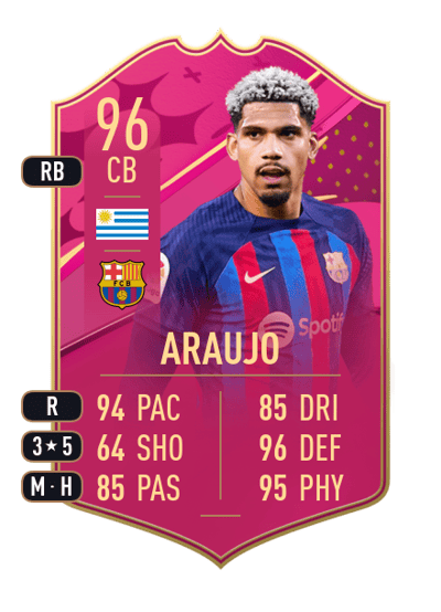 Ronald Araujo FUTTIES 96 OVR