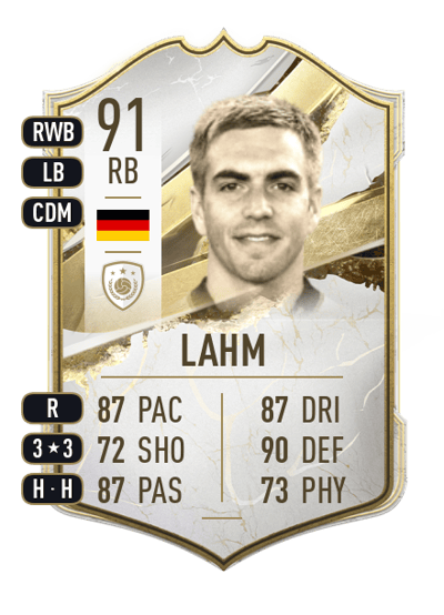 Philipp Lahm Icon 91 OVR