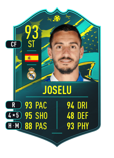 Joselu PLAYER MOMENTS 93 OVR