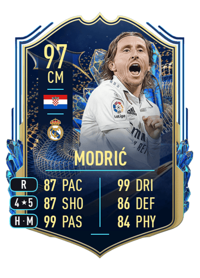Luka Modrić Team of the Season 97 OVR