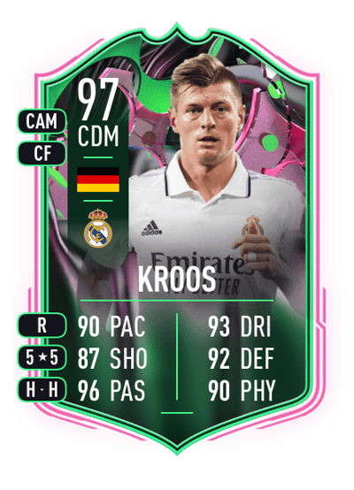 Toni Kroos SHAPESHIFTERS 97 OVR
