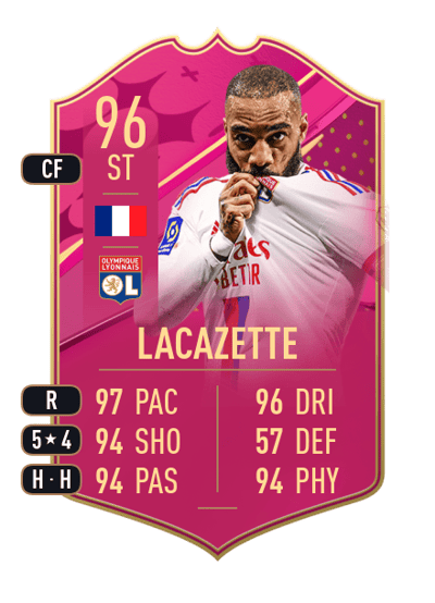 Alexandre Lacazette FUTTIES 96 OVR